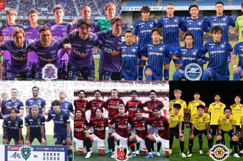 5 CLB Sử Dụng Ít Cầu Thủ Nhất J-League 2025