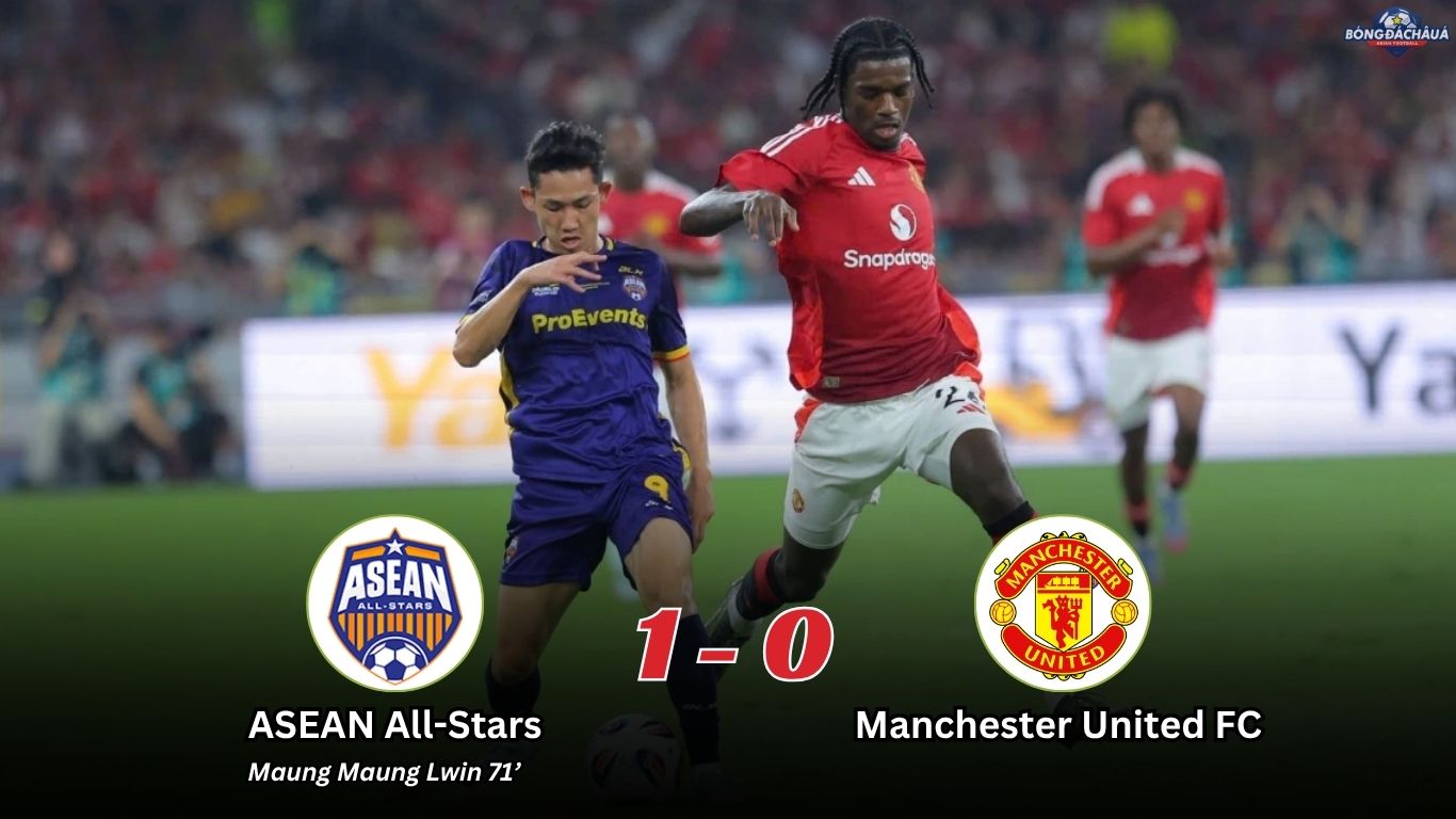 ASEAN All-Stars 1-0 Manchester United