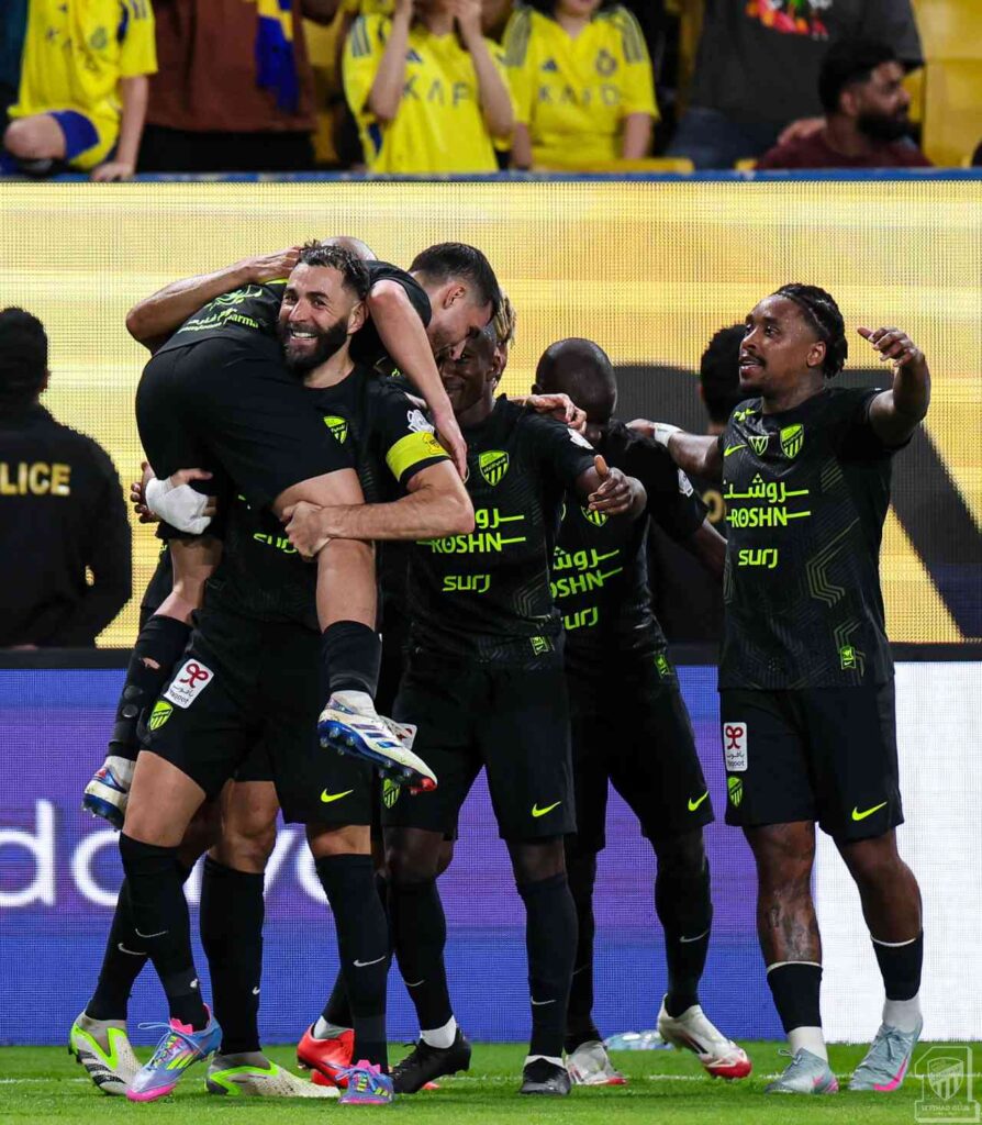 Al Ittihad đang tràn trề cơ hội vô địch sau chiến thắng trước Al Nassr ở vòng 30.