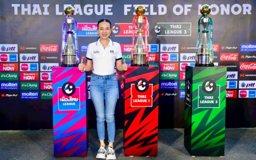 Ban lãnh đạo Hiệp hội Bóng đá Thái Lan cam kết nâng tầm Thai League ngày một phát triển. 