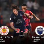 Kết Quả Trận Chung Kết Lượt Đi Shopee Cup 2024/25: Công An Hà Nội 2-2 Buriram United