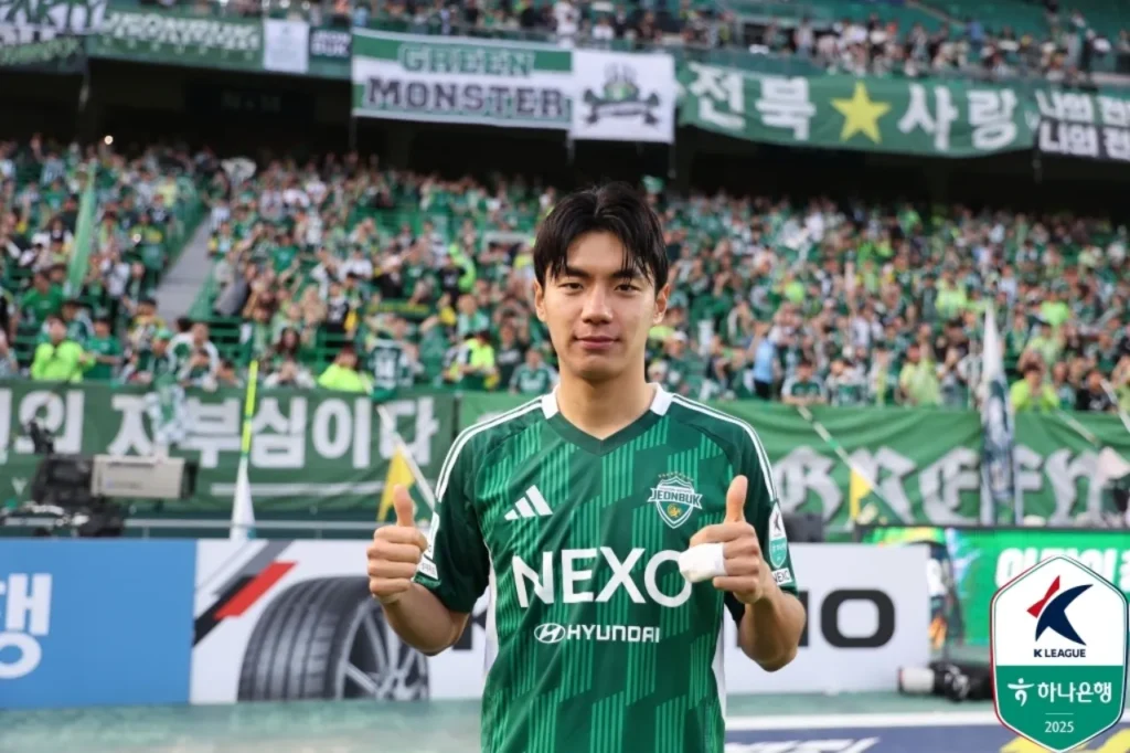 Jeon Se-jin là cầu thủ đang thi đấu nổi bật tại K-League. 