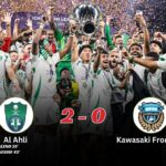 Kết Quả Chung Kết AFC Champions League Elite 2024/25 Al Ahli 2-0 Kawasaki Frontale