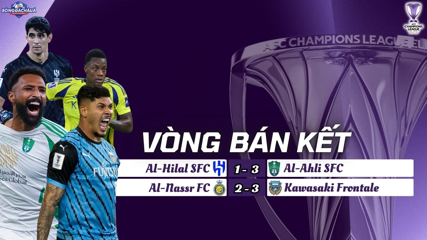Bán Kết AFC Champions League Elite 2024/25