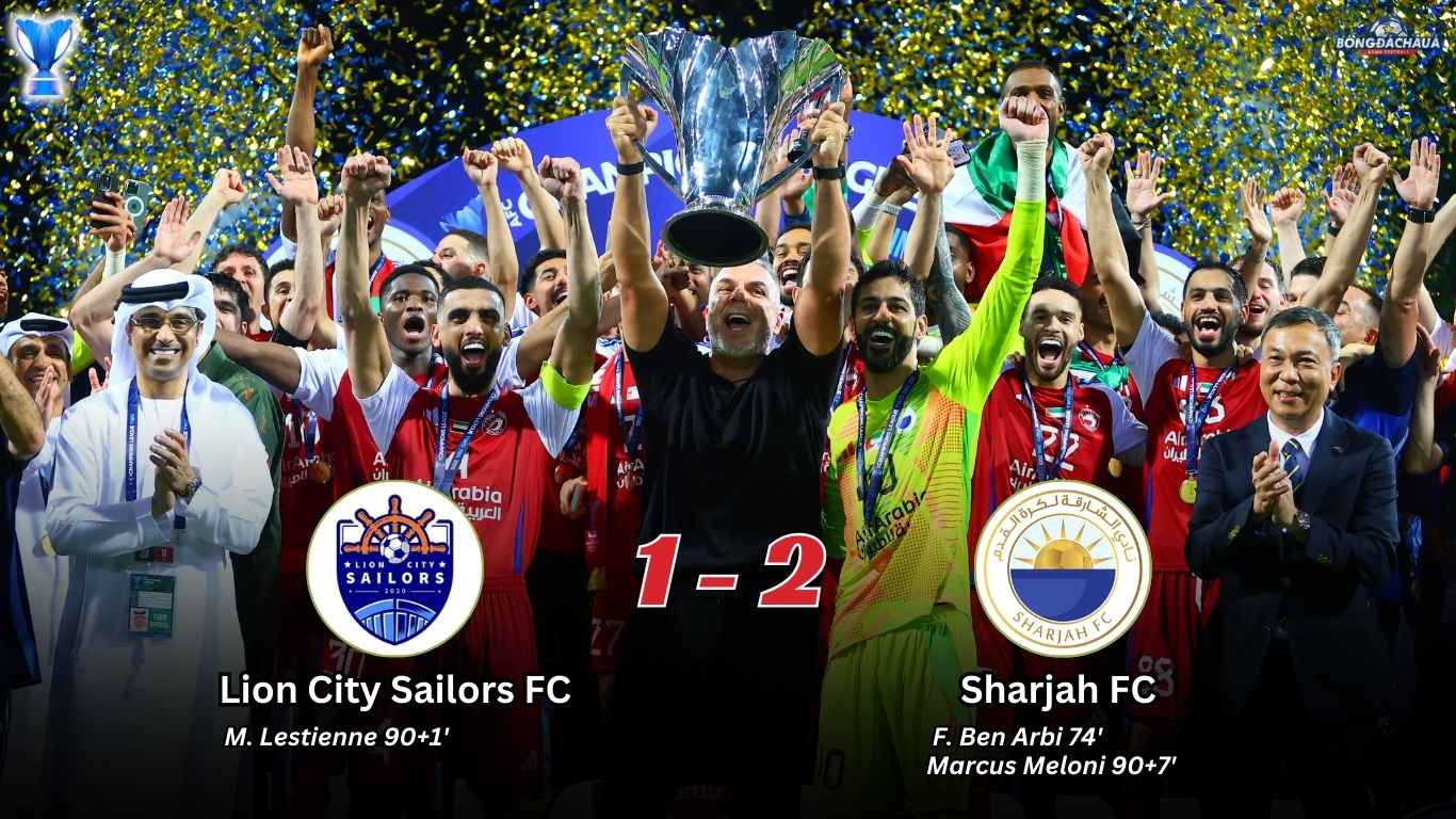 Lion City Sailors 1-2 Sharjah FC