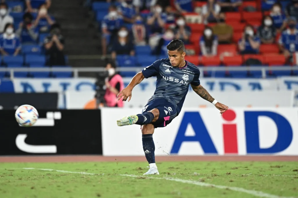 Dù Yokohama F.Marinos sa sút, nhưng Yan Matheus vẫn là một trong những cầu thủ nổi bật nhất. 