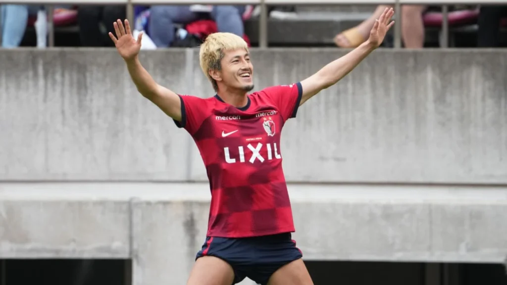 Yuma Suzuki đang bay cao cùng Kashima Antlers. 