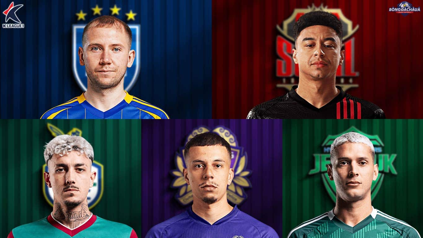 5 Câu Lạc Bộ Có Nhiều Ngoại Binh Nhất K-League 2025