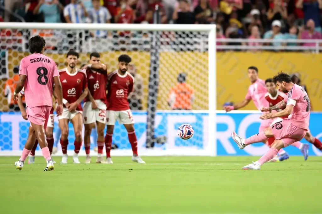 Inter Miami và Al Ahly cầm chân nhau trong trận cầu không bàn thắng. 