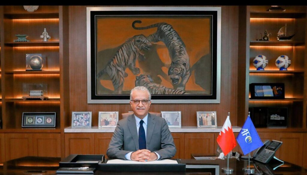 Chủ tịch AFC – Shaikh Salman bin Ebrahim Al Khalifa. 