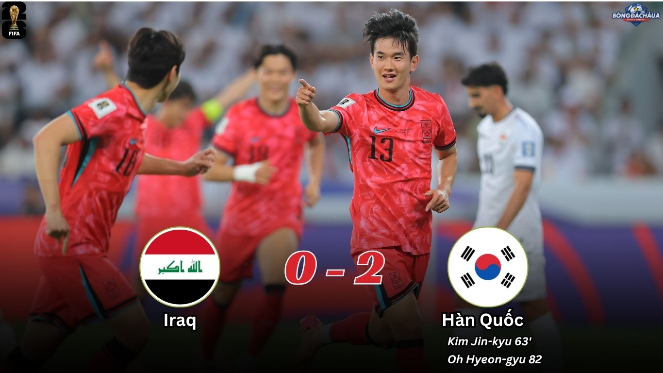 Iraq 0-2 Hàn Quốc