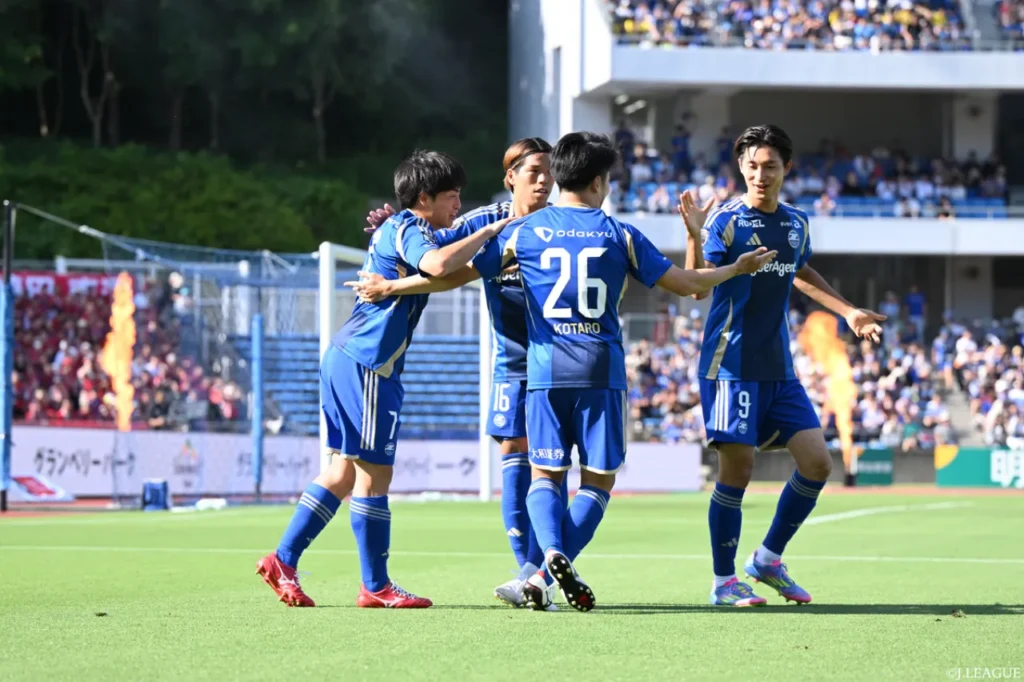 Machida Zelvia đánh bại Kashima Antlers ở vòng 21 J-League 2025. 