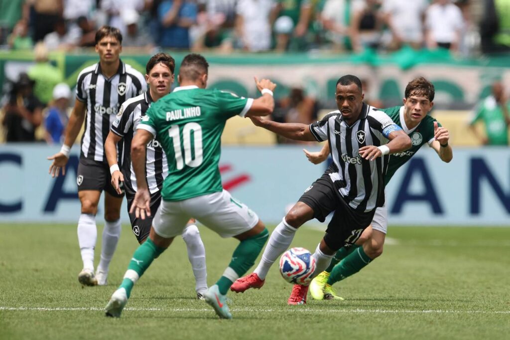 Palmeiras nhọc nhằn vược qua Botafogo trong trận cầu có nhiều tình huống va chạm
