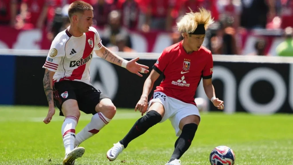 River Plate vượt trội hoàn toàn so với Urawa Reds. Ảnh: 101 