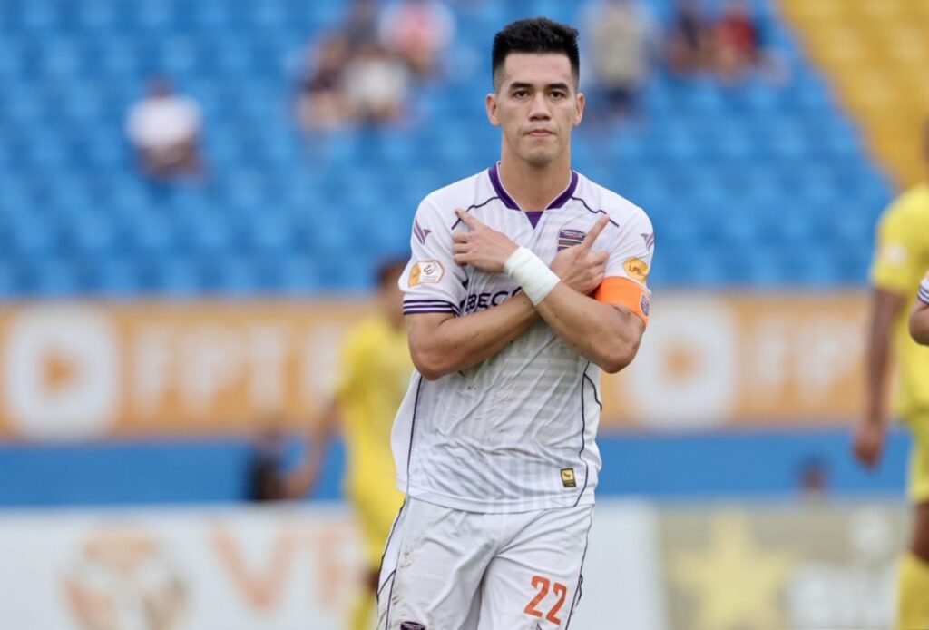Tiến Linh, nội binh nổi bật nhất V-League thời điểm hiện tại.