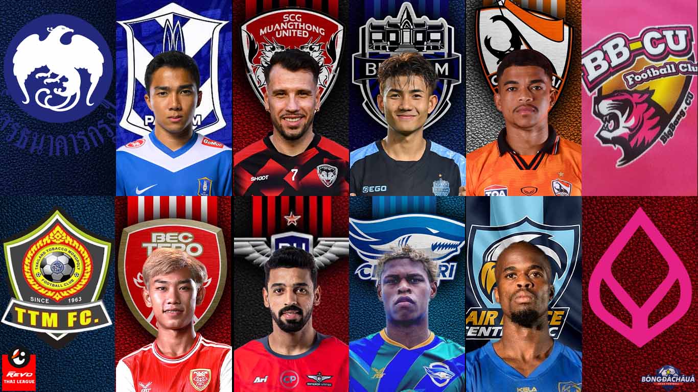 12 Đội Bóng Từng Vô Địch Thai League Trong Lịch Sử