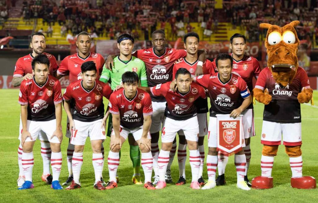 Police Tero FC, đội bóng từng khuấy đảo sân chơi châu Á giai đoạn 2002/03.
