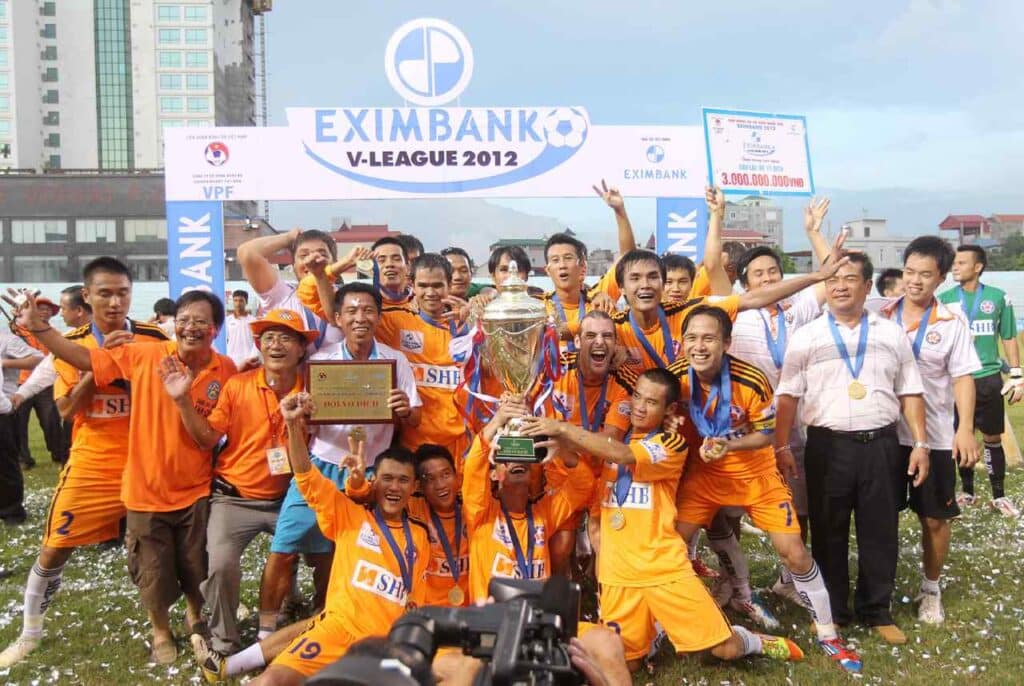 SHB Đà Nẵng và chức vô địch V-League 2012.