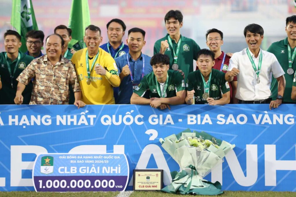 Nếu Quảng Nam không được chấp nhận thi đấu tại V-League 2025/26, liệu Trường Tươi Bình Phước sẽ được chọn thay thế?
