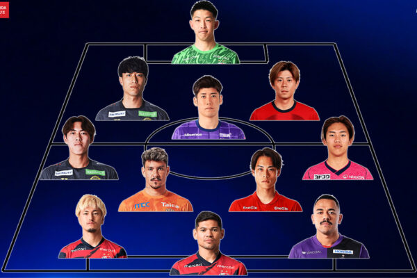 Đội Hình Xuất Sắc Nhất Lượt Đi J-League 2025