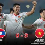 Kết Quả Lượt Trận Thứ Nhất Bảng B U23 ASEAN 2025 U23 Lào 0-3 U23 Việt Nam