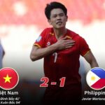 Kết Quả Trận Bán Kết U23 ASEAN 2025 Việt Nam 2-1 Philippines