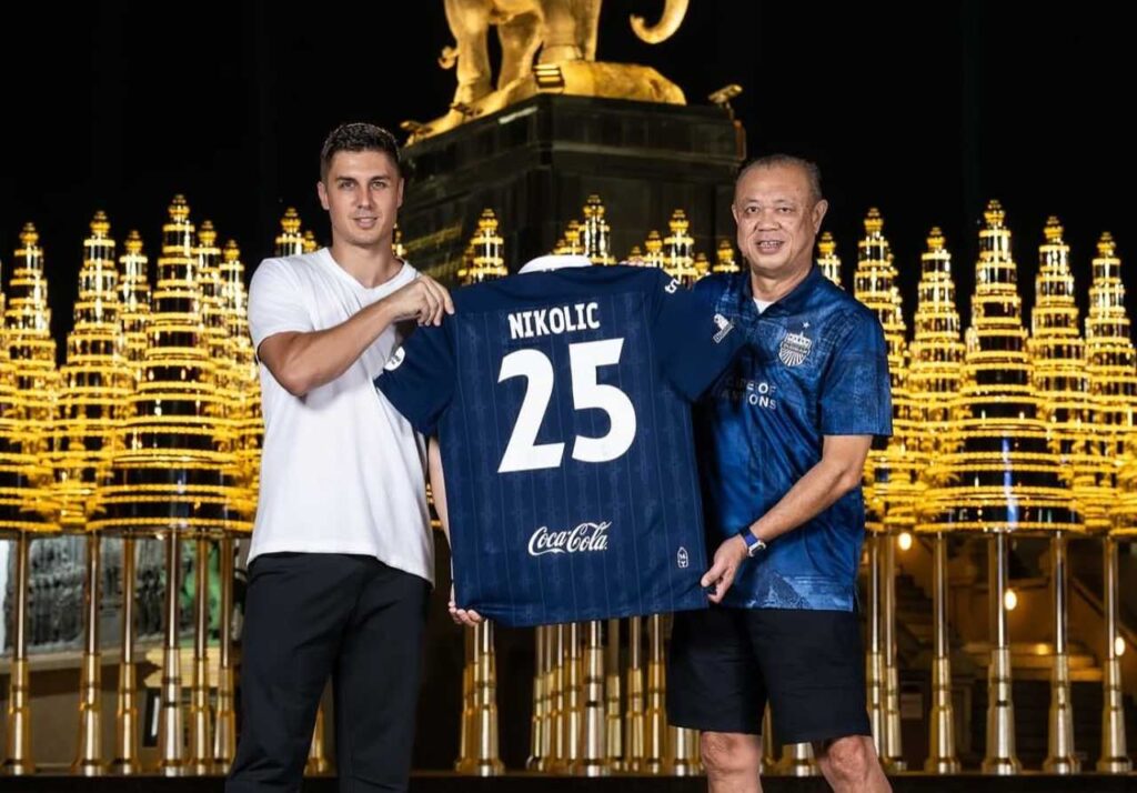 Nemanja Nikolić - tân binh chất lượng được Buriram United chiêu mộ cho mùa giải mới 2025/26.