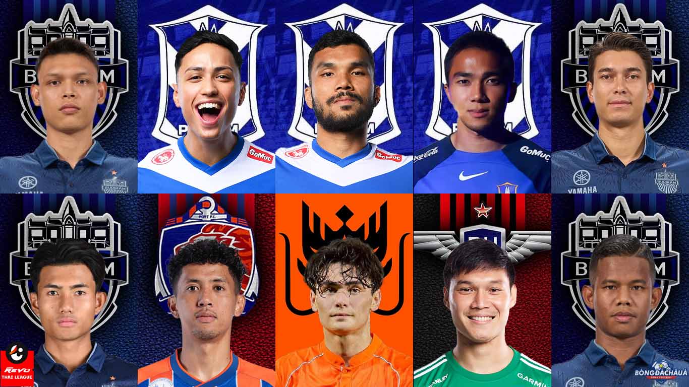 10 Cầu Thủ Thái Lan Có Giá Trị Cao Nhất Thai League 2025/26
