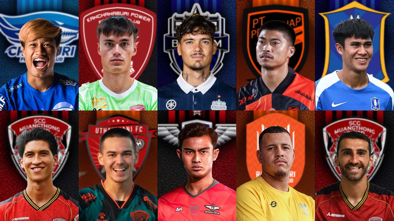10 Hậu Vệ Đáng Chú Ý Tại Thai League 2025/26