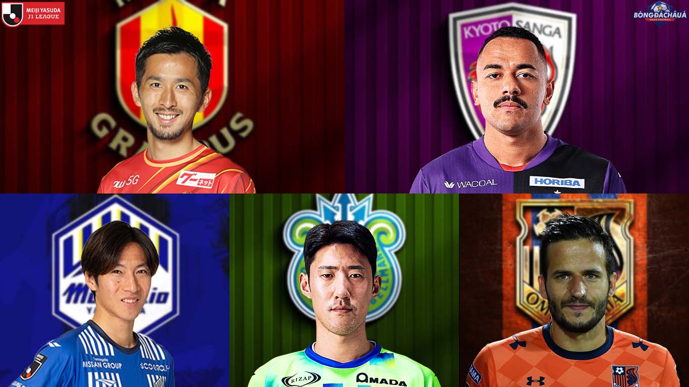 5 Tân Binh Giữa Mùa Đáng Nhớ Nhất J-League