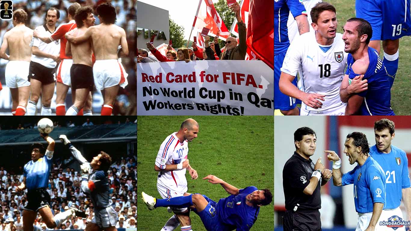 6 Bê Bối Đáng Chú Ý Nhất Trong Lịch Sử World Cup