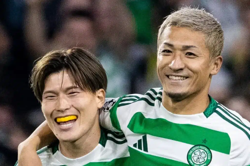 Kyogo Furuhashi và Daizen Maeda là hai trong số nhiều cầu thủ của J-League thi đấu tại Celtic. 