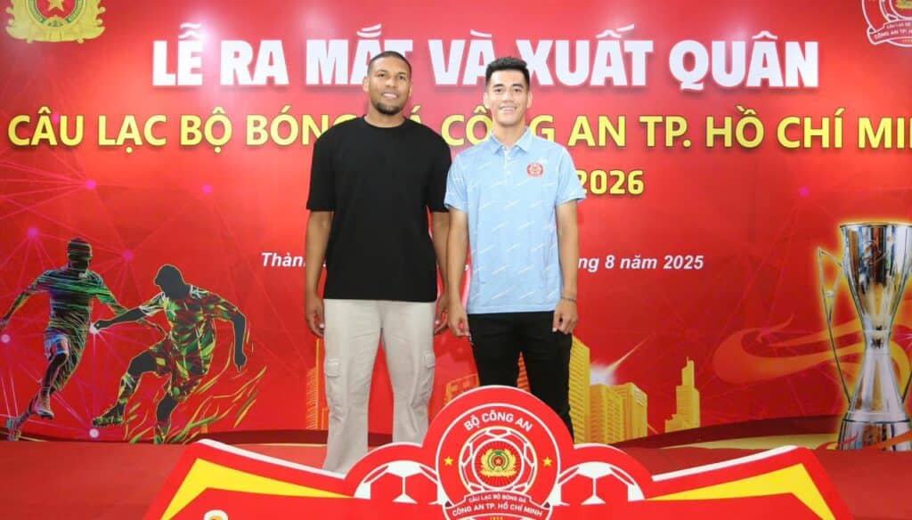 Công An TP.HCM trình làng cầu thủ Matheus Felipe - Ngoại binh đắt giá nhất V-League.