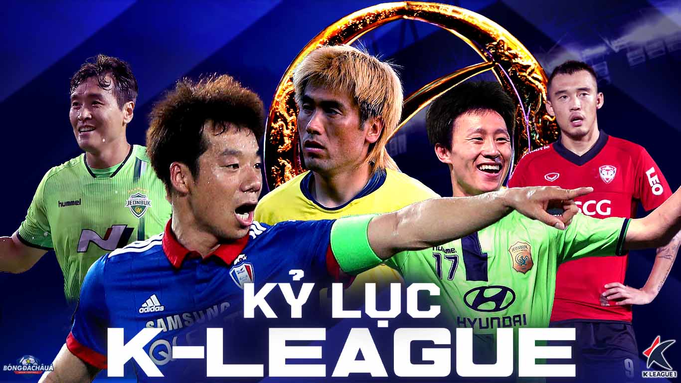 6 Kỉ Lục Ấn Tượng Nhất Lịch Sử K-League