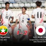 Kết Quả Lượt Trận Thứ Hai Bảng B Vòng Loại U23 Asian Cup 2026: Myanmar 1-2 Nhật Bản