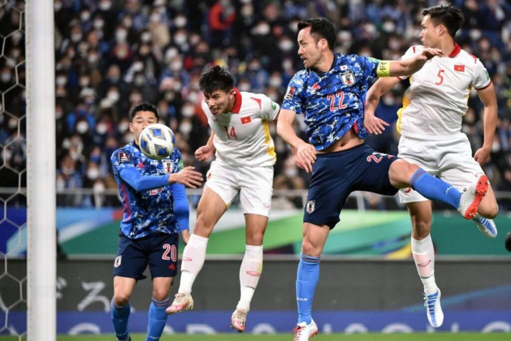 Đội tuyển Việt Nam hòa 1-1 Nhật Bản trong chiến dịch vòng loại World Cup 2022. 