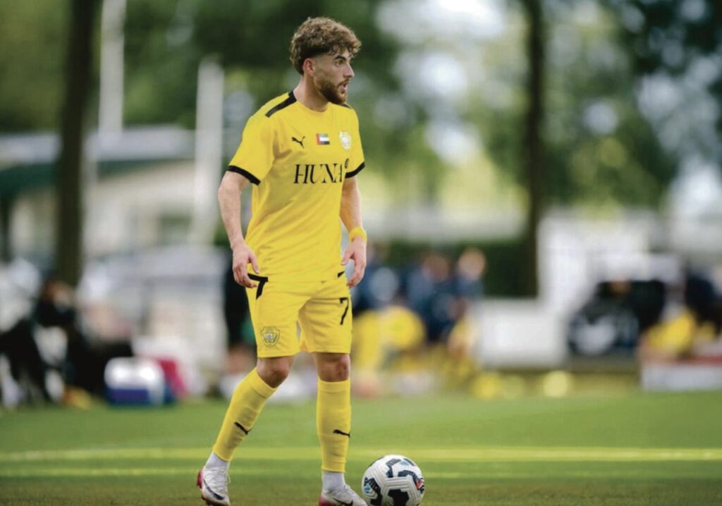 Hậu vệ phải đầy tiềm năng Pedro Malheiro, hiện khoác áo Al-Wasl FC. 