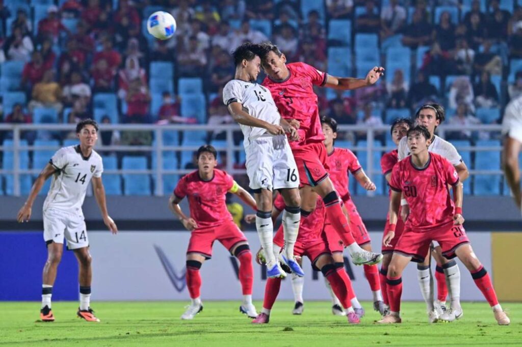 U23 Hàn Quốc đánh bại U23 Indonesia 1-0 trong lượt trận cuối của vòng loại.