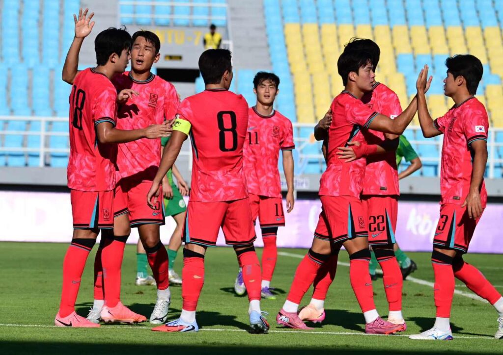 U23 Hàn Quốc thắng đậm 5-0 trước Macau. 