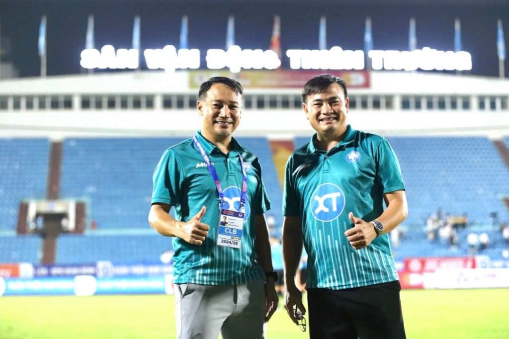 HLV Nguyễn Trung Kiên sẽ tiếp quản vai trò huấn luyện viên trưởng của CLB Nam Định FC. 