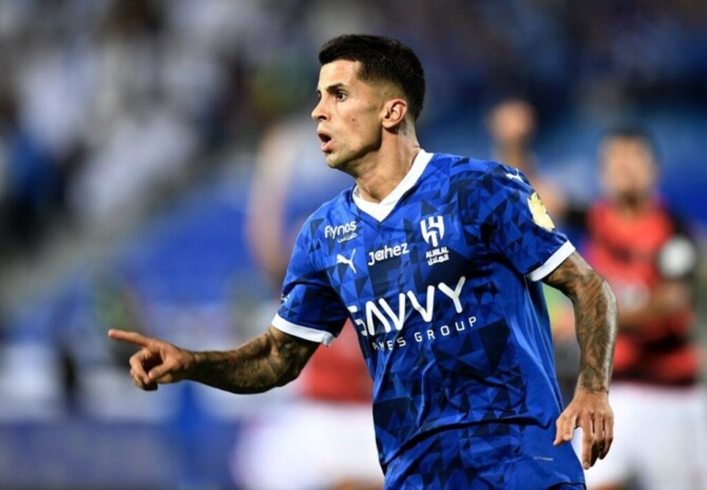 Cancelo đóng vai trò quan trọng cho lối chơi của Al-Hilal.