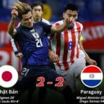 Kết Quả Trận Đấu Giao Hữu Quốc Tế Nhật Bản 2-2 Paraguay