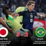 Kết Quả Trận Đấu Giao Hữu Quốc Tế: Nhật Bản 3-2 Brazil