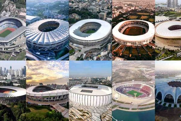 10 Sân Vận Động Bóng Đá Lớn Nhất Châu Á
