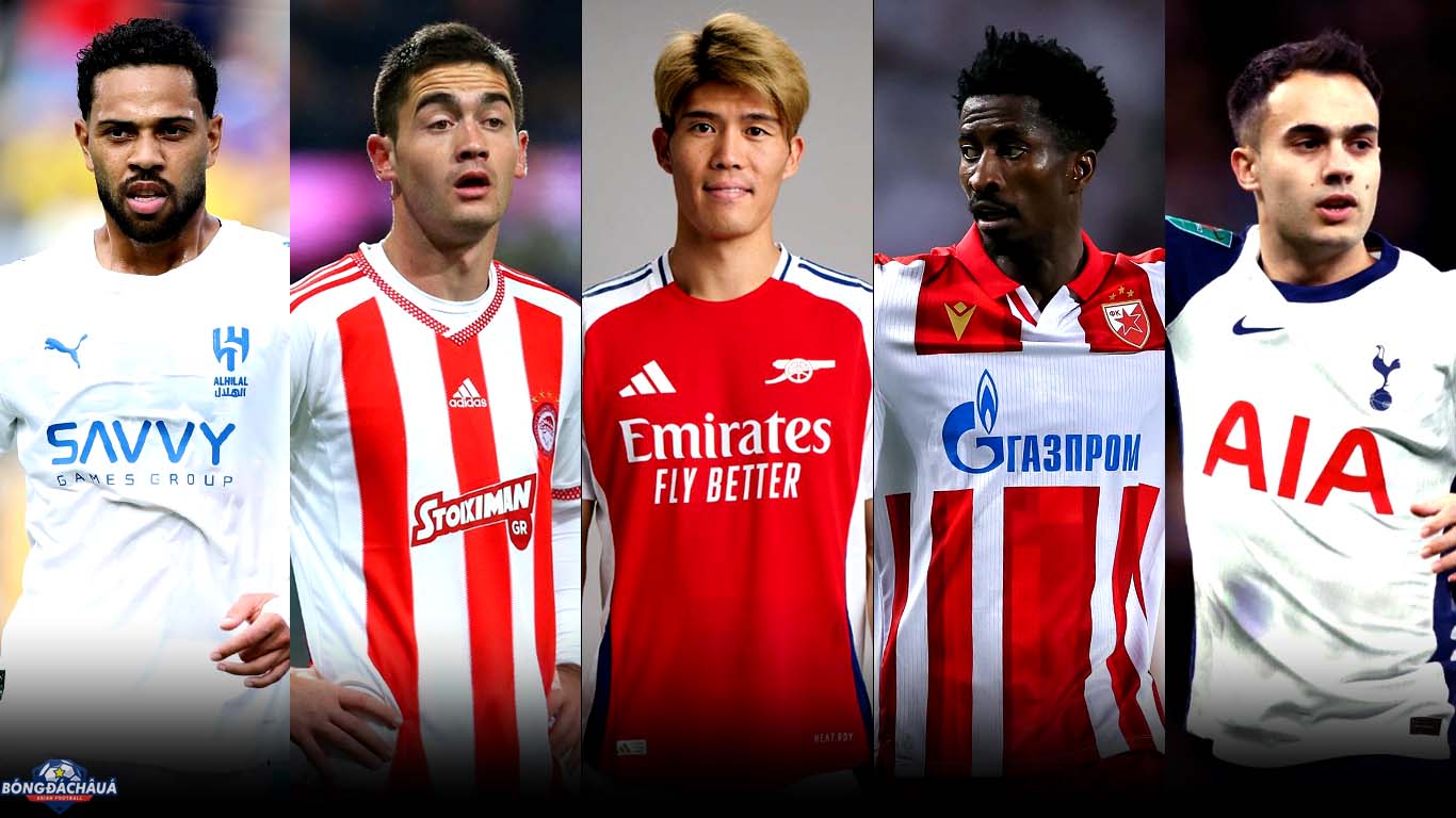 5 Cầu Thủ Tự Do Có Thể Gia Nhập Các Giải Đấu Châu Á