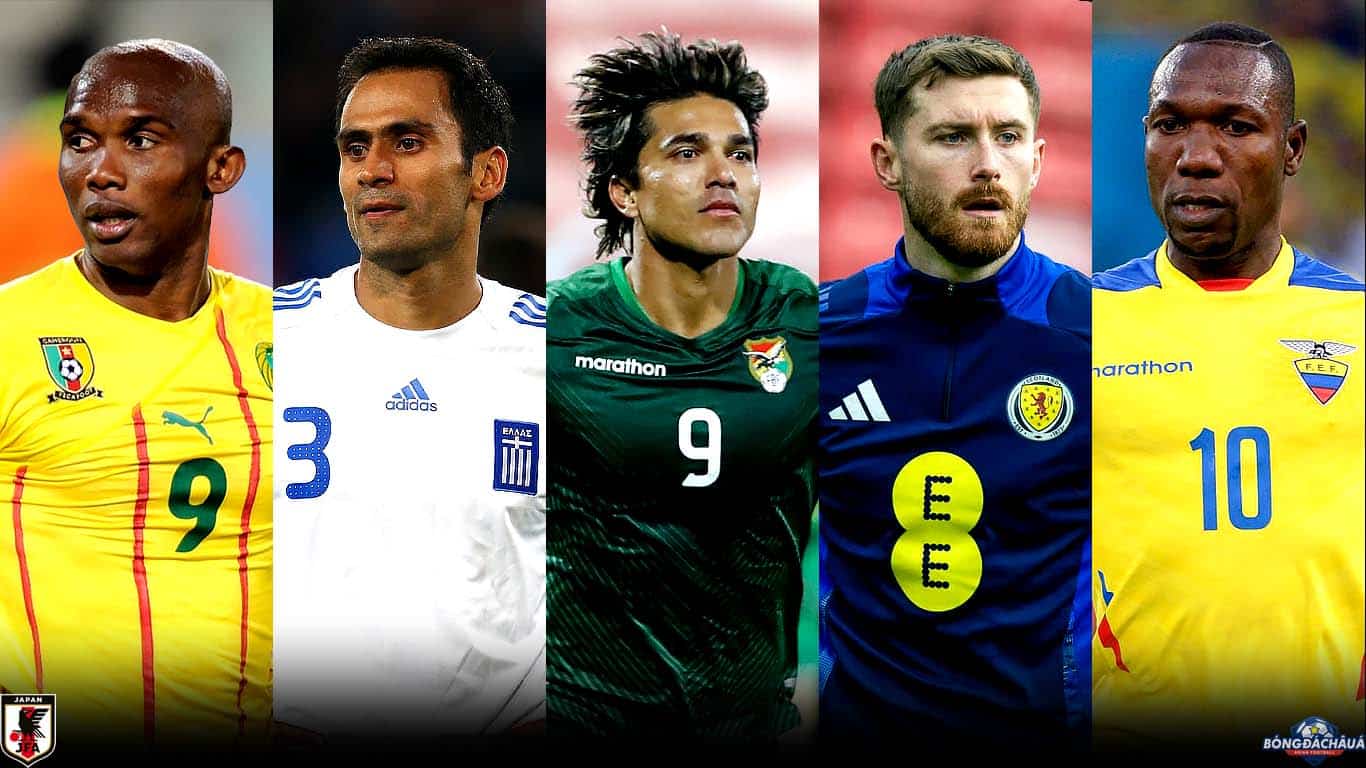 5 Đội Tuyển Ngoài Châu Á Nhật Bản Chưa Từng Thất Bại