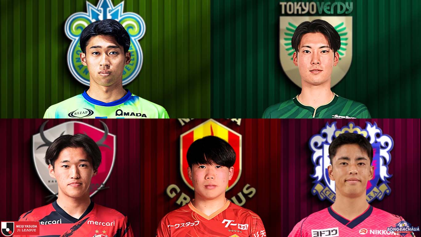 5 Tài Năng Trẻ Chưa Có Cơ Hội Thi Đấu Tại J-League 2025