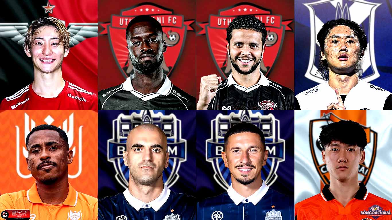 8 Ngoại Binh Để Lại Dấu Ấn Đậm Nét Ngay Lần Đầu Ra Mắt Thai League Mùa Giải 2025/26