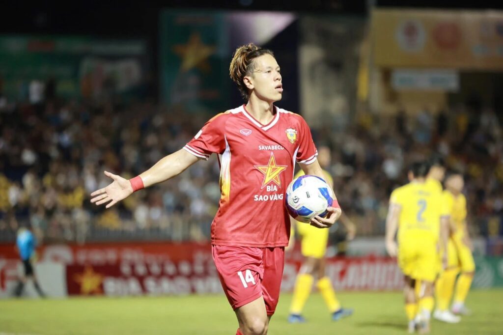 Viktor Lê, cầu thủ Việt kiều được HLV Kim trao cơ hội khoác áo đội U23 Việt Nam.