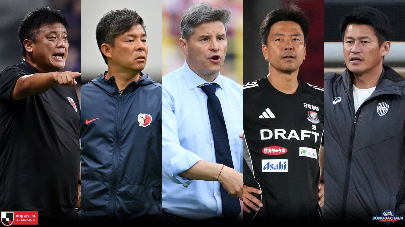 5 HLV Xuất Sắc Nhất J-League 2025